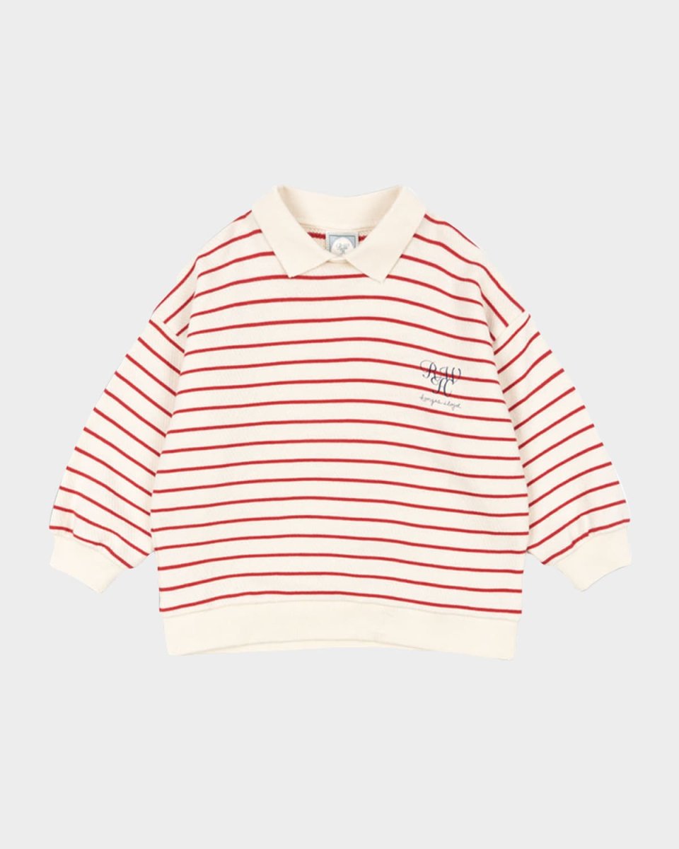 Rosie H-W x Kid's Striped Sweatshirt, Size 12M